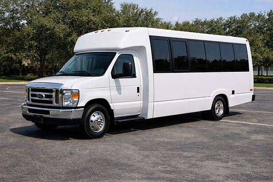 18-passenger minibus available for charter in Lee's Summit, MO