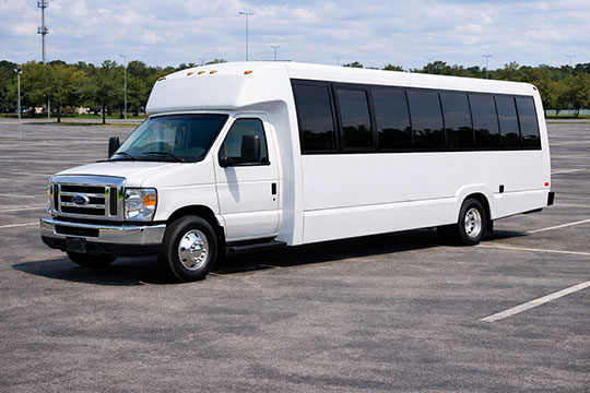 25-passenger minibus available for charter in Lee's Summit, MO